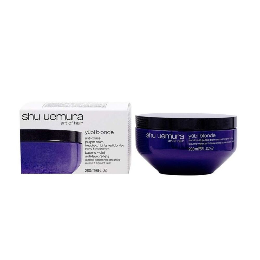 Shu Uemura Yūbi blonde Anti-Brass Purple Mask 200 ml/ 6 oz